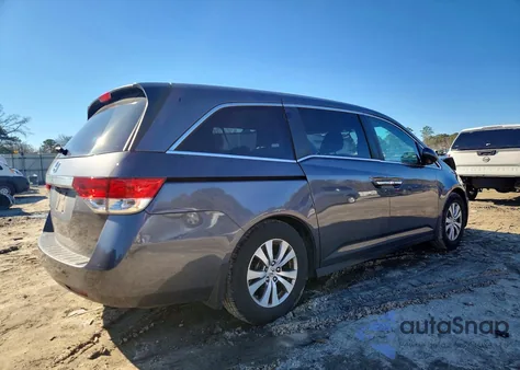 2014 Honda Odyssey Ex из США, поврежденный, VIN 5FNRL5H46EB009538